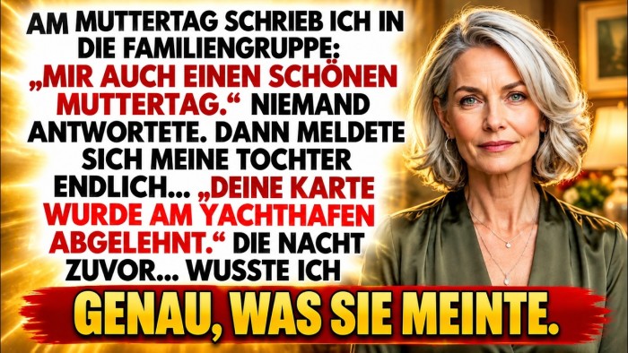 Am Muttertag vergaß meine Tochter mich – Bis ich dieses Foto vom Yachthafen sah