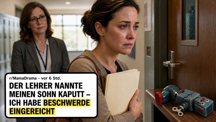 Der Lehrer nannte meine Tochter „kaputter Roboter“ – 8 Wochen später flog er raus