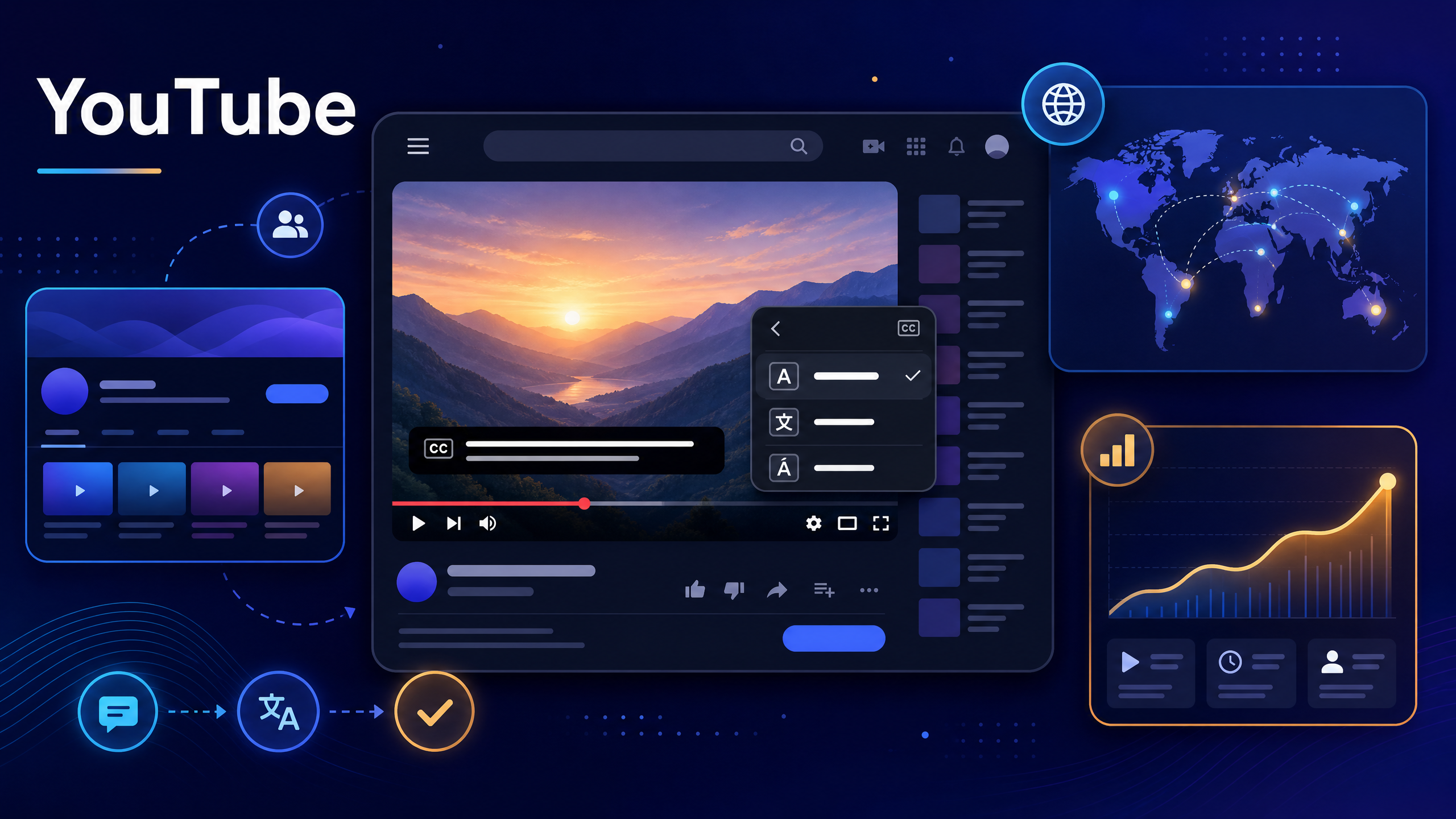 Translate YouTube video